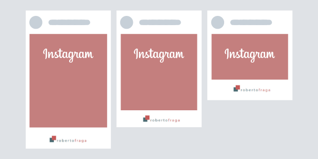 Tamaño imágenes para el feed de Instagram