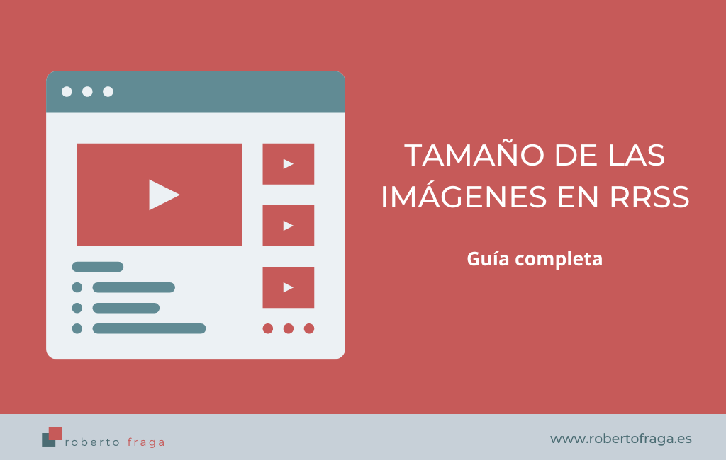Tamaño de las imágenes para redes sociales
